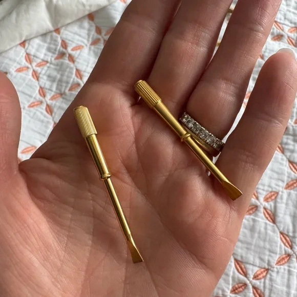 Gold Bangle Set - Picture 9 of 9